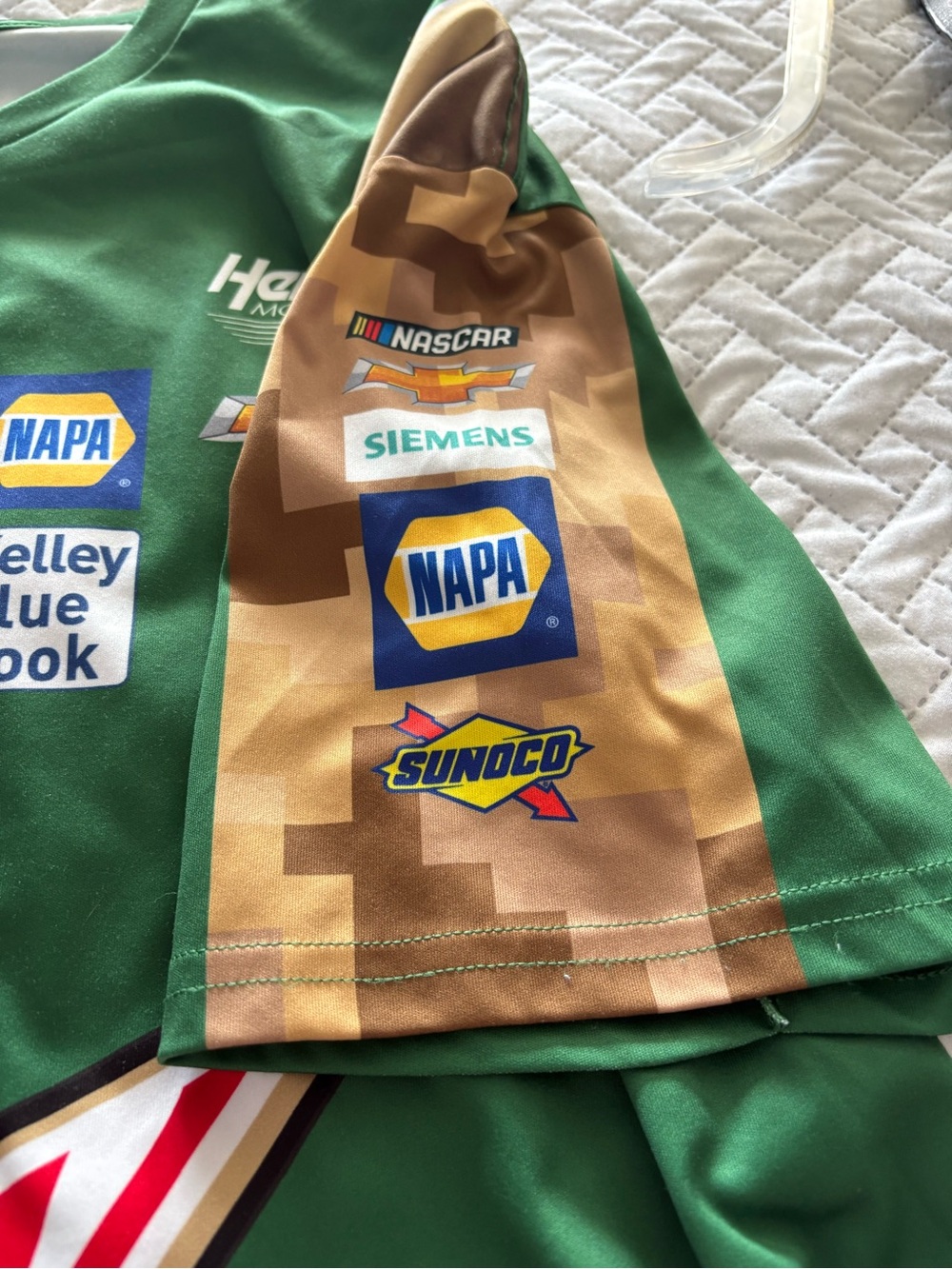 Mountain Dew Elliott Racing Sponsor Tee - Green Size XL EUC - Picture 9 of 11